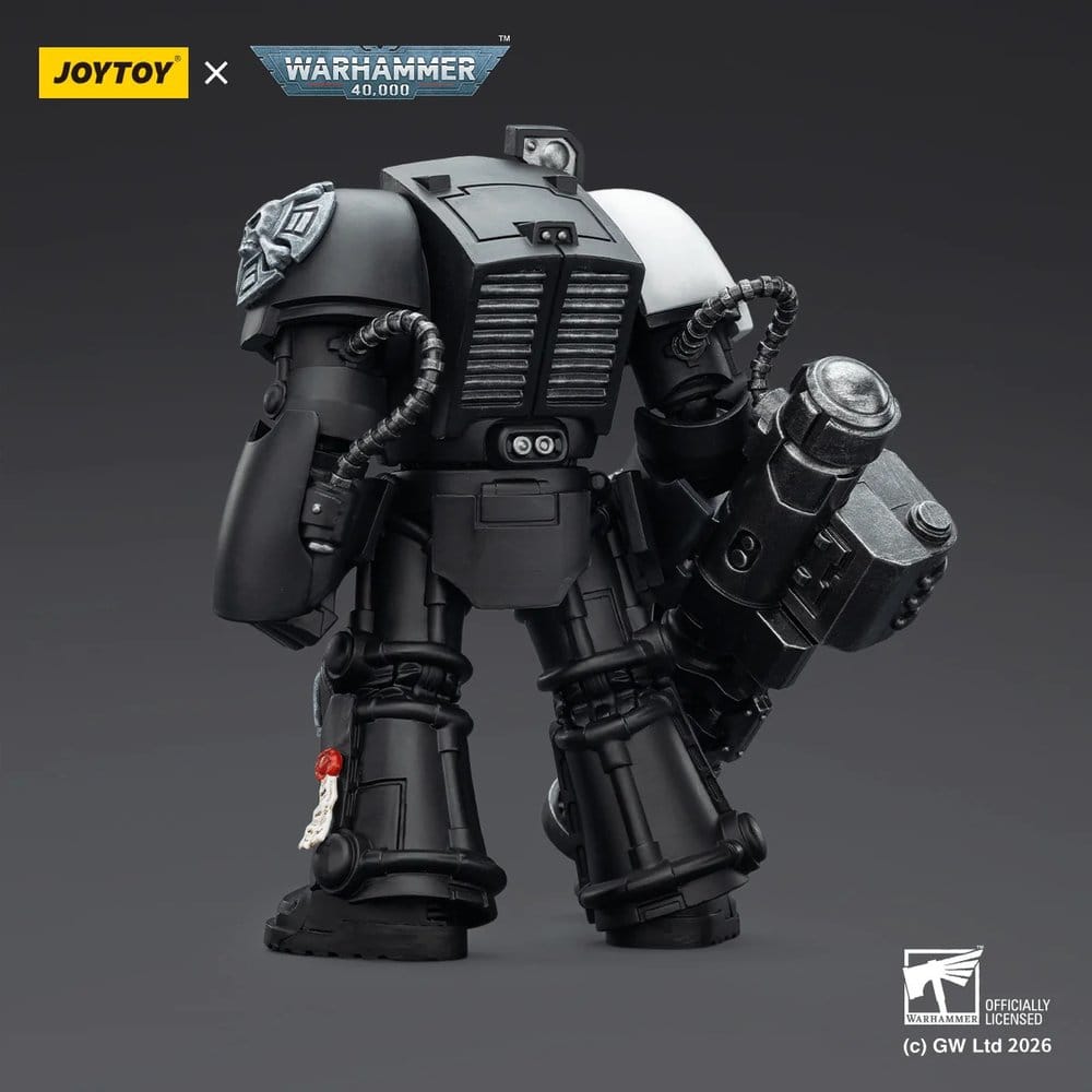 Warhammer 40,000 Action Figure Raven Guard Terminator 3 with Power Fist and Assault Cannon 14 cm 6927054403264