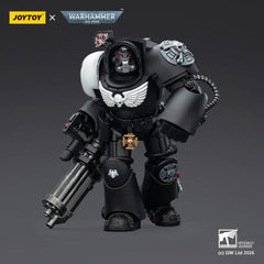 Warhammer 40,000 Action Figure Raven Guard Terminator 3 with Power Fist and Assault Cannon 14 cm 6927054403264