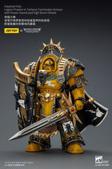 Warhammer Imperial Fists Action Figure Legion Praetor in Tartaros Terminator Armourwith Power Sword and Vigil Storm Shield 14 cm 6927054403295
