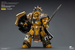 Warhammer Imperial Fists Action Figure Legion Praetor in Tartaros Terminator Armourwith Power Sword and Vigil Storm Shield 14 cm 6927054403295