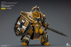 Warhammer Imperial Fists Action Figure Legion Praetor in Tartaros Terminator Armourwith Power Sword and Vigil Storm Shield 14 cm 6927054403295