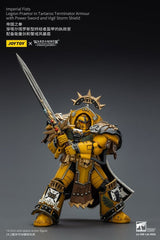 Warhammer Imperial Fists Action Figure Legion Praetor in Tartaros Terminator Armourwith Power Sword and Vigil Storm Shield 14 cm 6927054403295