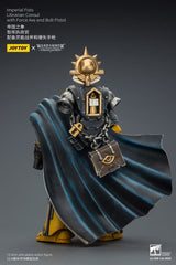 Warhammer Imperial Fists Action Figure Librarian Consulwith Force Axe and Bolt Pistol 12 cm 6927054403301