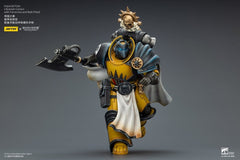 Warhammer Imperial Fists Action Figure Librarian Consulwith Force Axe and Bolt Pistol 12 cm 6927054403301