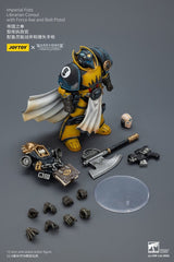 Warhammer Imperial Fists Action Figure Librarian Consulwith Force Axe and Bolt Pistol 12 cm 6927054403301