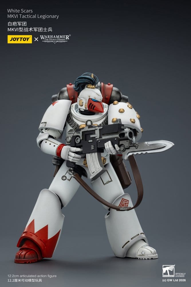 Warhammer The Horus Heresy Action Figure White Scars MKVI Tactical Legionary 12 cm 6927054403356