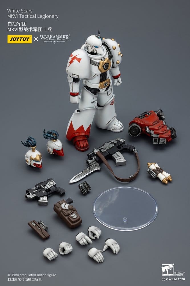 Warhammer The Horus Heresy Action Figure White Scars MKVI Tactical Legionary 12 cm 6927054403356