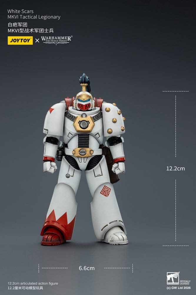 Warhammer The Horus Heresy Action Figure White Scars MKVI Tactical Legionary 12 cm 6927054403356