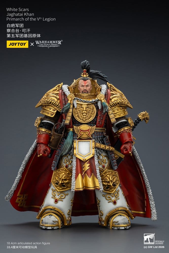 Warhammer The Horus Heresy Action Figure White Scars Jaghatai Khan Primarch of the Vth Legion 19 cm 6927054403363