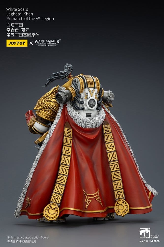 Warhammer The Horus Heresy Action Figure White Scars Jaghatai Khan Primarch of the Vth Legion 19 cm 6927054403363