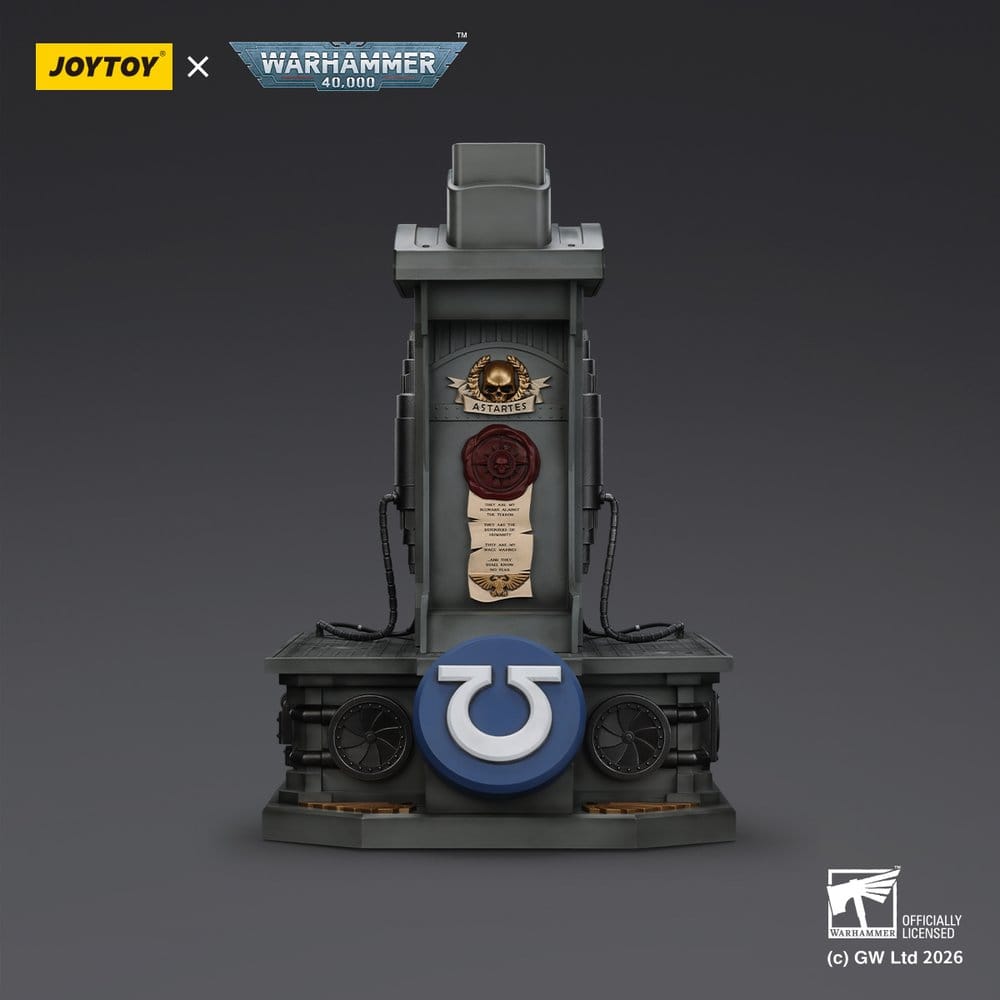 Warhammer 40,000 Captain MkX Helmet & Display Stand Ultramarines 44 cm 6927054403745