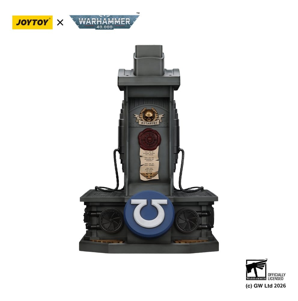 Warhammer 40,000 Captain MkX Helmet & Display Stand Ultramarines 44 cm 6927054403745