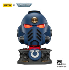 Warhammer 40,000 Captain MkX Helmet & Display Stand Ultramarines 44 cm 6927054403745