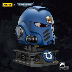 Warhammer 40,000 Captain MkX Helmet & Display Stand Ultramarines 44 cm 6927054403745