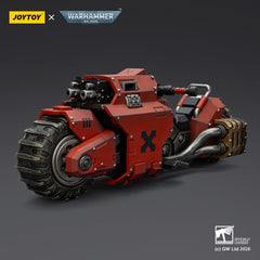 Warhammer 40,000 Raider-pattern Combat Bike Blood Angels with twin-linked bolt rifles 22 cm 6927054403752