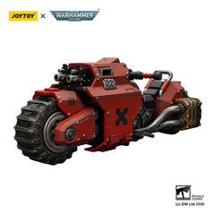 Warhammer 40,000 Raider-pattern Combat Bike Blood Angels with twin-linked bolt rifles 22 cm 6927054403752