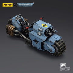 Warhammer 40,000 Raider-pattern Combat Bike Space Wolves with twin-linked bolt rifles 22 cm 6927054403769