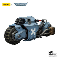 Warhammer 40,000 Raider-pattern Combat Bike Space Wolves with twin-linked bolt rifles 22 cm 6927054403769