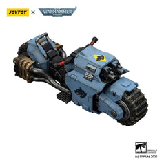 Warhammer 40,000 Raider-pattern Combat Bike Space Wolves with twin-linked bolt rifles 22 cm 6927054403769