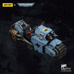Warhammer 40,000 Raider-pattern Combat Bike Space Wolves with twin-linked bolt rifles 22 cm 6927054403769