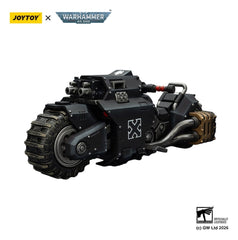 Warhammer 40,000 Raider-pattern Combat Bike Raven Guard with twin-linked bolt rifles 22 cm 6927054403776