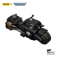 Warhammer 40,000 Raider-pattern Combat Bike Raven Guard with twin-linked bolt rifles 22 cm 6927054403776