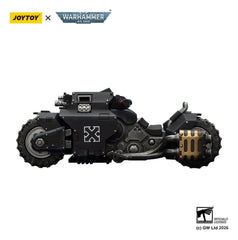 Warhammer 40,000 Raider-pattern Combat Bike Raven Guard with twin-linked bolt rifles 22 cm 6927054403776