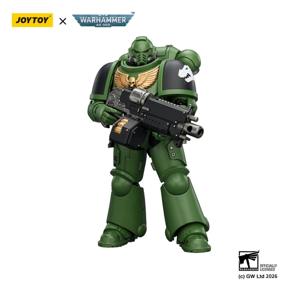 Warhammer 40,000 Actionfigur Salamanders Intercessor 12 cmWarhammer 40,000 Action Figure Salamanders Intercessor 12 cmWarhammer 40,000 figurine Salamanders Intercessor 12 cmWarhammer 40,000 Figura Salamanders Intercessor 12 cm 6927054403875