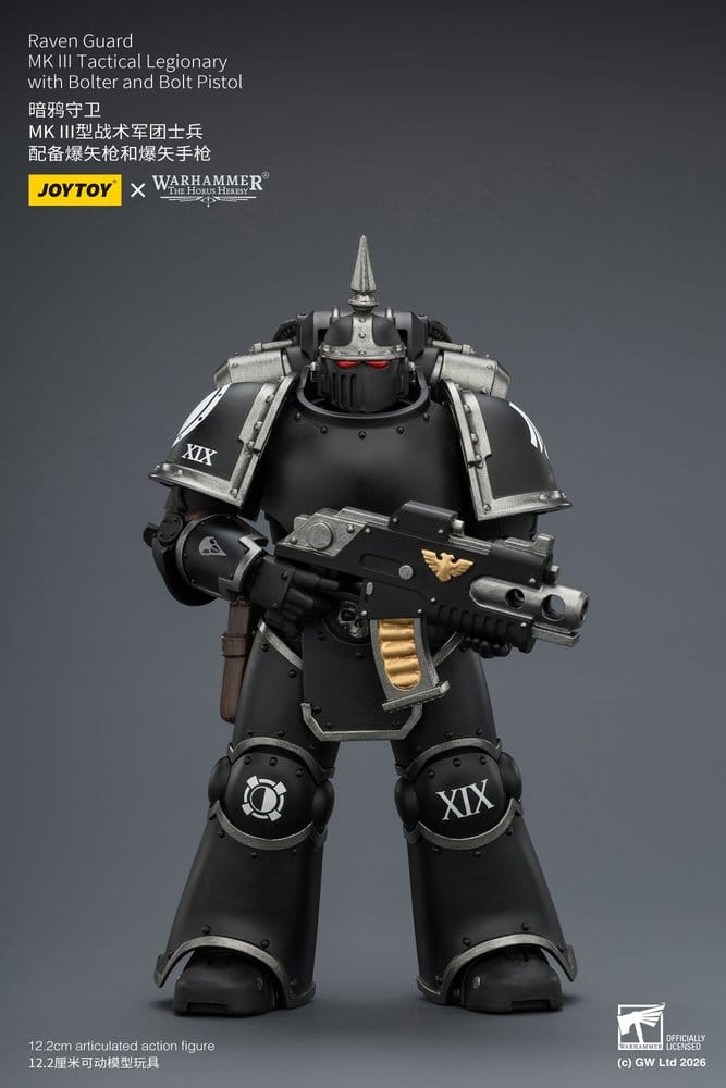 Warhammer 40,000 Action Figure Raven Guard MK III Tactical Legionary 12 cm 6927054403943