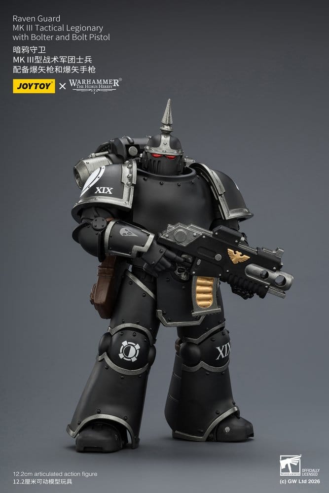 Warhammer 40,000 Action Figure Raven Guard MK III Tactical Legionary 12 cm 6927054403943