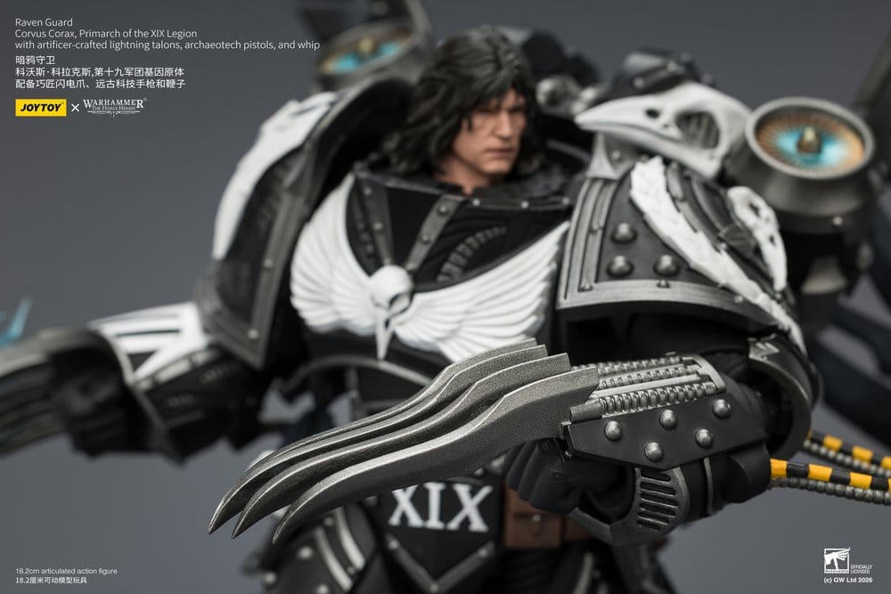 Warhammer 40,000 Action Figure Raven Guard Corvus Corax, Primarch of the XIX Legion 18 cm 6927054404179
