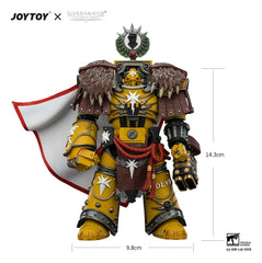 Warhammer Action Figure Imperial Fists Lord Castellan Evander Garrius, The Tyrant of Cthonia 14 cm 6927054404209