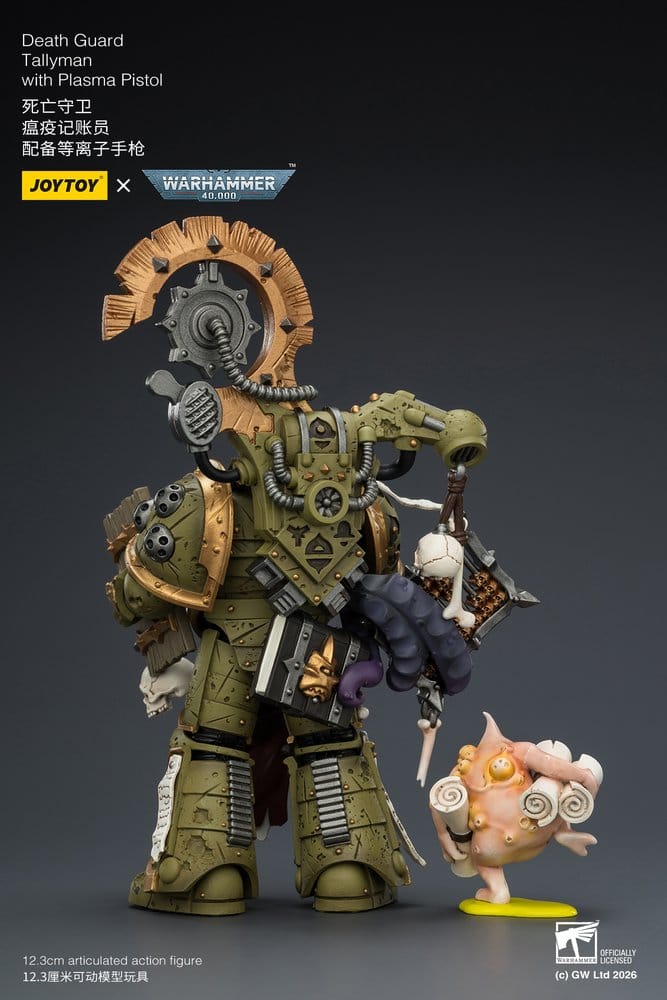 Warhammer 40,000 Actionfigur Death Guard Tallyman 12 cmWarhammer 40,000 Action Figure Death Guard Tallyman 12 cmWarhammer 40,000 figurine Death Guard Tallyman 12 cmWarhammer 40,000 Figura Death Guard Tallyman 12 cm 6927054404261