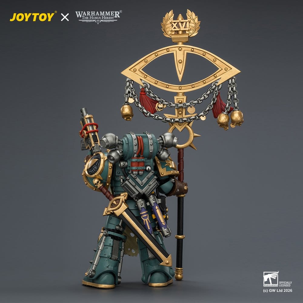 Warhammer Action Figure Sons of Horus Maloghurst the Twisted, the Warmaster's Equerry 13 cm 6927054404339