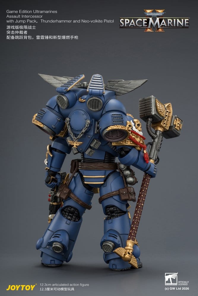 Warhammer Action Figure Game Edition Ultramarines Assault Intercessor 12 cm 6927054404421