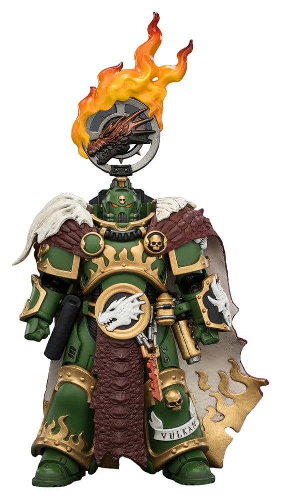 Warhammer Action Figure Salamanders Vulkan He'stan, the Forgefather 13 cm 6927054404438