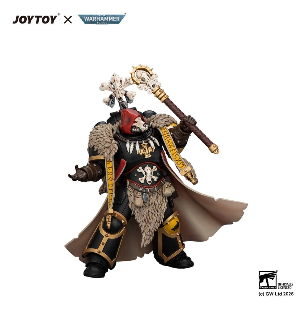 Warhammer Action Figure Space Wolves Wolf Priest 12 cm 6927054404766