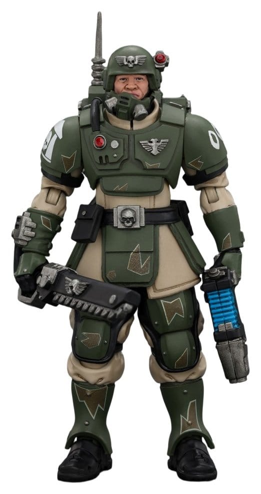 Warhammer Action Figure Astra Militarum Kasrkin 1 with Chainsword and Plasma Pistol 6927054404933