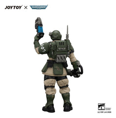 Warhammer Action Figure Astra Militarum Kasrkin 1 with Chainsword and Plasma Pistol 6927054404933