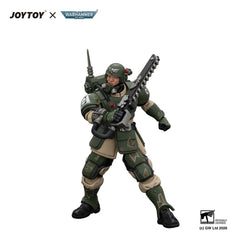 Warhammer Action Figure Astra Militarum Kasrkin 1 with Chainsword and Plasma Pistol 6927054404933
