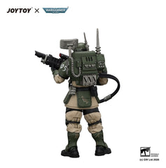 Warhammer Action Figure Astra Militarum Kasrkin 3 with Hot-shot Lasgun and Vox-caster 6927054404957