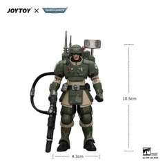 Warhammer Action Figure Astra Militarum Kasrkin 3 with Hot-shot Lasgun and Vox-caster 6927054404957
