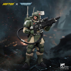 Warhammer Action Figure Astra Militarum Kasrkin 3 with Hot-shot Lasgun and Vox-caster 6927054404957