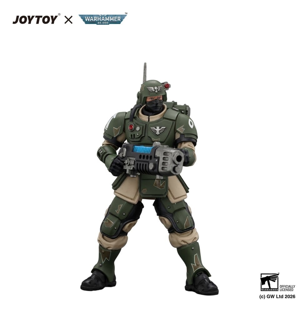 Warhammer Action Figure Astra Militarum Kasrkin 4 with Plasma Gun 6927054404964