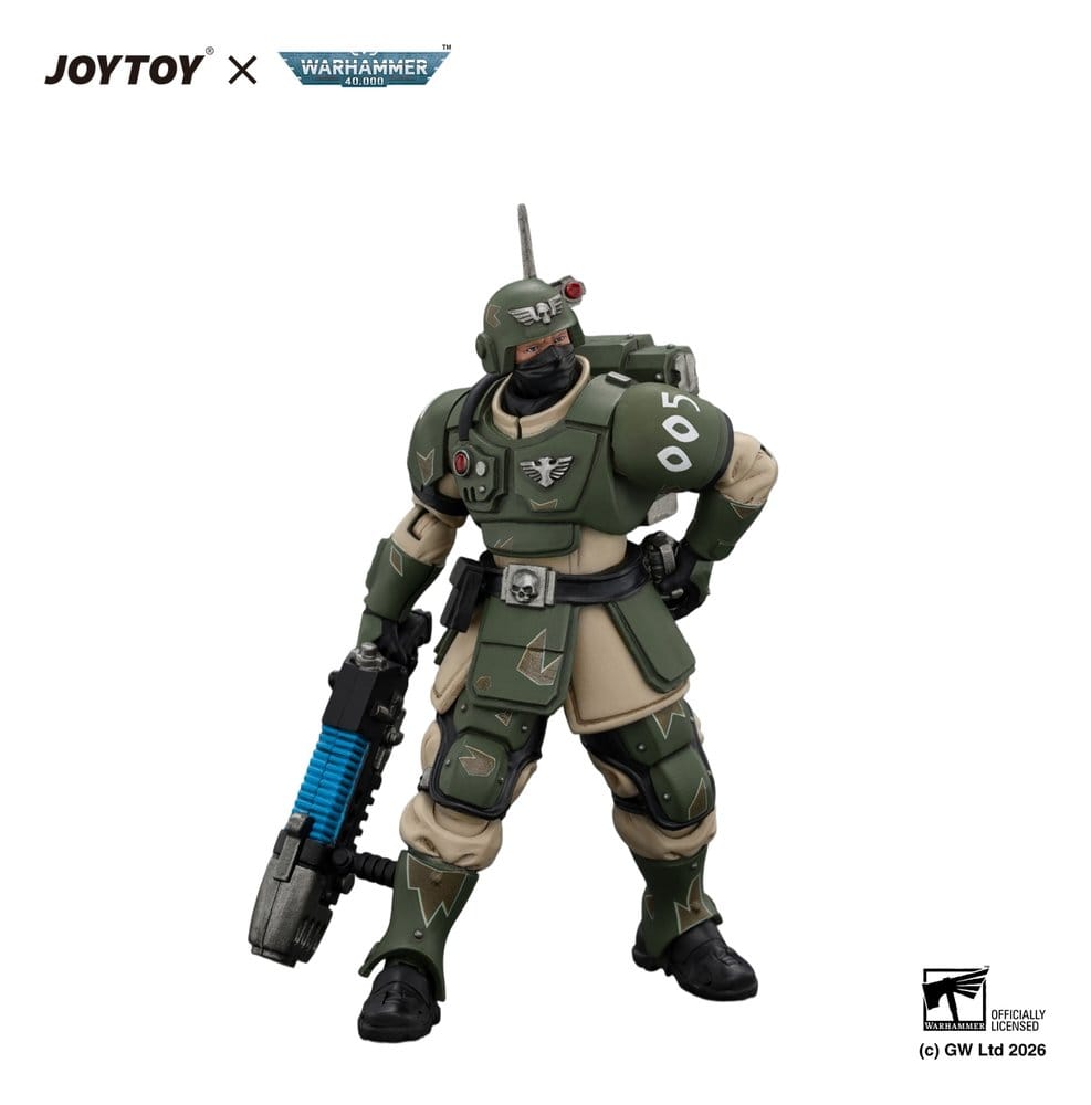 Warhammer Action Figure Astra Militarum Kasrkin 4 with Plasma Gun 6927054404964