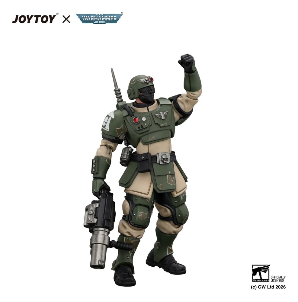 Warhammer Action Figure Astra Militarum Kasrkin 5 with Grenade Launcher 6927054404971