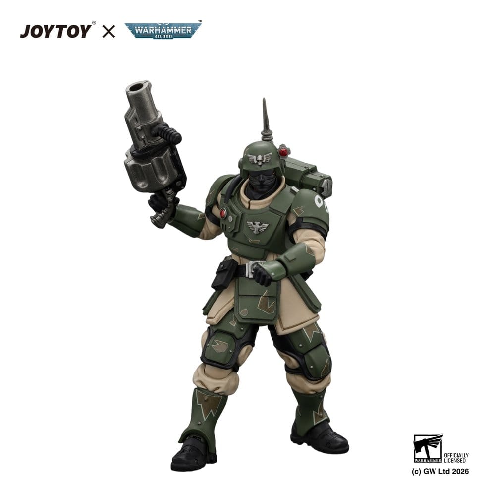 Warhammer Action Figure Astra Militarum Kasrkin 5 with Grenade Launcher 6927054404971