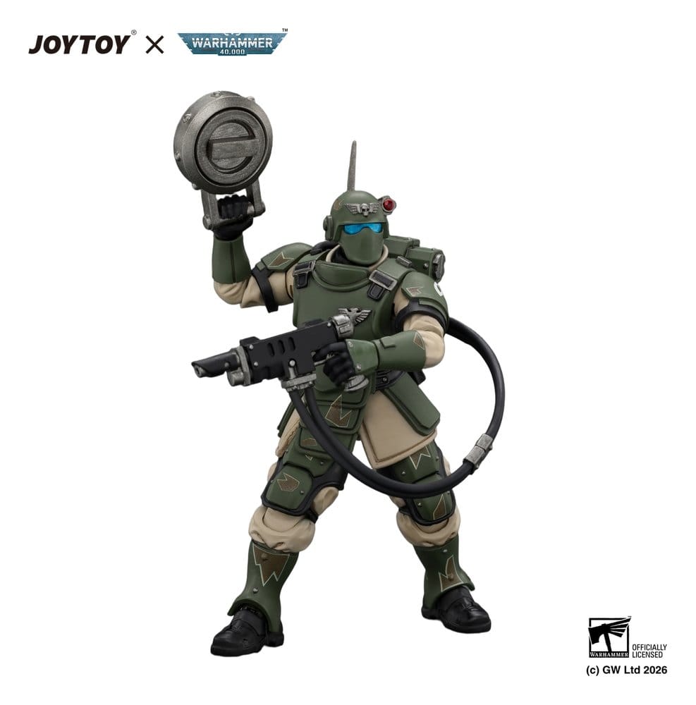 Warhammer Action Figure Astra Militarum Kasrkin 6 with Hot-shot Laspistol 6927054404988