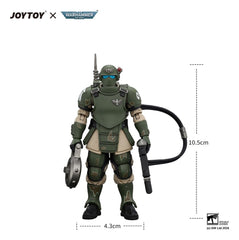Warhammer Action Figure Astra Militarum Kasrkin 6 with Hot-shot Laspistol 6927054404988