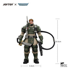 Warhammer Action Figure Astra Militarum Kasrkin 7 with Hot-shot Laspistol and Power Sword 6927054404995